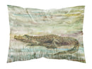 Alligator Sunset  Standard Pillowcase – Artistic Decorative Front, White Back SC2016PILLOWCASE Alligator Sunset  Standard Pillowcase – Artistic Decorative Front, White Back SC2016PILLOWCASE