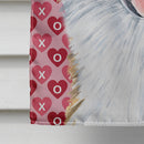 Australian Shepherd Hearts Love and Valentine's Day  Flag Canvas House Size Australian Shepherd Hearts Love and Valentine's Day  Flag Canvas House Size