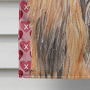 Afghan Hound Hearts Love and Valentine's Day Flag Canvas House Size SC9503CHF Afghan Hound Hearts Love and Valentine's Day Flag Canvas House Size SC9503CHF