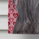 Brussels Griffon Valentine's Love Flag Canvas House Size Brussels Griffon Valentine's Love Flag Canvas House Size