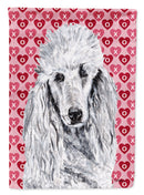 White Standard Poodle Hearts and Love Garden Flag β Decorative Outdoor Yard Flag SC9703GF White Standard Poodle Hearts and Love Garden Flag β Decorative Outdoor Yard Flag SC9703GF