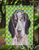 Blue Tick Coonhound Lucky Shamrock St. Patrick's Day Garden Flag - Outdoor Decorative Yard Flag Blue Tick Coonhound Lucky Shamrock St. Patrick's Day Garden Flag - Outdoor Decorative Yard Flag