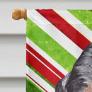 Blue Tick Coonhound Candy Cane Christmas Flag Canvas House Size SC9793CHF Blue Tick Coonhound Candy Cane Christmas Flag Canvas House Size SC9793CHF