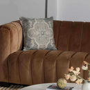 Bigaa Teal Medallion Throw Pillow Bigaa Teal Medallion Throw Pillow