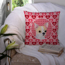 Chihuahua Hearts Love and Valentine's Day Portrait Throw Pillow - 14x14 Decorative Pillow β Art for Your Home & Patio SS4474PW1414 Chihuahua Hearts Love and Valentine's Day Portrait Throw Pillow - 14x14 Decorative Pillow β Art for Your Home & Patio SS4474PW1414