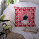 Rat Terrier Hearts Love and Valentine's Day Portrait Throw Pillow - 14x14 Decorative Pillow β Art for Your Home & Patio SS4480PW1414 Rat Terrier Hearts Love and Valentine's Day Portrait Throw Pillow - 14x14 Decorative Pillow β Art for Your Home & Patio SS4480PW1414