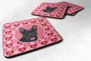 Australian Kelpie  Coasters - Set of 4 Lightweight Foam, Absorbent Drink Coasters Australian Kelpie  Coasters - Set of 4 Lightweight Foam, Absorbent Drink Coasters