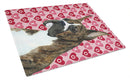 Boxer Hearts Love and Valentine's Day Portrait Glass Cutting Boards β Durable, Decorative Kitchen Art Large Boxer Hearts Love and Valentine's Day Portrait Glass Cutting Boards β Durable, Decorative Kitchen Art Large