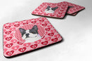 Boston Terrier  Coasters - Set of 4 Lightweight Foam, Absorbent Drink Coasters Boston Terrier  Coasters - Set of 4 Lightweight Foam, Absorbent Drink Coasters
