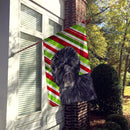 Affenpinscher Candy Cane Holiday Christmas Flag Canvas House Size Affenpinscher Candy Cane Holiday Christmas Flag Canvas House Size