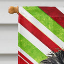 Affenpinscher Candy Cane Holiday Christmas Flag Canvas House Size Affenpinscher Candy Cane Holiday Christmas Flag Canvas House Size