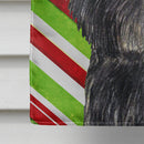 Affenpinscher Candy Cane Holiday Christmas Flag Canvas House Size Affenpinscher Candy Cane Holiday Christmas Flag Canvas House Size