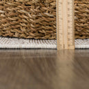 Baqer Bone & Tan Textured Performance Rug - Clearance Baqer Bone & Tan Textured Performance Rug - Clearance