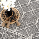 Diah Black & Bone Area Rug - Clearance Diah Black & Bone Area Rug - Clearance