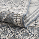 Diah Gray Blue & Bone Area Rug - Clearance Diah Gray Blue & Bone Area Rug - Clearance