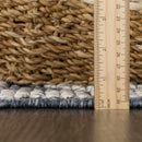 Diah Gray Blue & Bone Area Rug - Clearance Diah Gray Blue & Bone Area Rug - Clearance