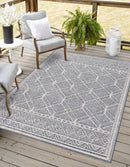 Diah Gray Blue & Bone Area Rug - Clearance Diah Gray Blue & Bone Area Rug - Clearance