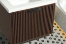 San Diego 24" Bathroom Vanity Walnut San Diego 24" Bathroom Vanity Walnut