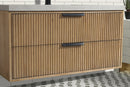 San Diego 42" Floating Bathroom Vanity Weathered Fir San Diego 42" Floating Bathroom Vanity Weathered Fir