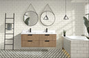 San Diego 55" Floating Bathroom Vanity Weathered Fir San Diego 55" Floating Bathroom Vanity Weathered Fir