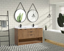 San Diego 55" Freestanding Bathroom Vanity Weathered Fir San Diego 55" Freestanding Bathroom Vanity Weathered Fir