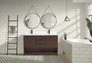San Diego 55" Freestanding Bathroom Vanity Walnut San Diego 55" Freestanding Bathroom Vanity Walnut
