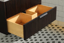 San Diego 36" Floating Bathroom Vanity Walnut San Diego 36" Floating Bathroom Vanity Walnut