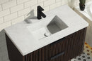 San Diego 36" Floating Bathroom Vanity Walnut San Diego 36" Floating Bathroom Vanity Walnut