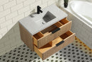 San Diego 36" Floating Bathroom Vanity Weathered Fir San Diego 36" Floating Bathroom Vanity Weathered Fir