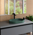 DDALF044 22'' Concrete Oval Drop In Sink - Bathroom DDALF044 22'' Concrete Oval Drop In Sink - Bathroom
