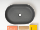 DDALF04 22'' Concrete Oval Vessel Sink - Bathroom DDALF04 22'' Concrete Oval Vessel Sink - Bathroom