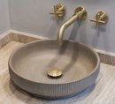 SUTOL01 14.5'' Concrete Round Vessel Sink - Bathroom SUTOL01 14.5'' Concrete Round Vessel Sink - Bathroom