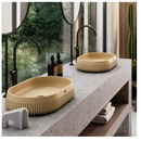 AUPAP02 22'' Concrete Rectangular Oval Vessel Sink - Bathroom AUPAP02 22'' Concrete Rectangular Oval Vessel Sink - Bathroom
