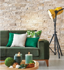 Philadelphia Travertine Split Face Stacked Stone Ledger Panel Philadelphia Travertine Split Face Stacked Stone Ledger Panel