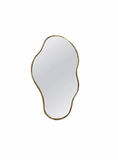 Asymmetrical Brass Mirror Asymmetrical Brass Mirror