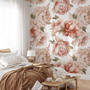 Watercolor Peony Flowers Wallpaper Watercolor Peony Flowers Wallpaper