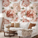 Watercolor Peony Flowers Wallpaper Watercolor Peony Flowers Wallpaper