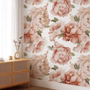 Watercolor Peony Flowers Wallpaper Watercolor Peony Flowers Wallpaper