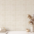 Beige Ikat Texture Peel and Stick Wallpaper Mural Beige Ikat Texture Peel and Stick Wallpaper Mural