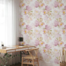 Large Pink Peony Peel and Stick Wallpaper Large Pink Peony Peel and Stick Wallpaper