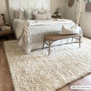 Siari Solid Cream Plush Rug Siari Solid Cream Plush Rug