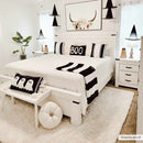 Siari Solid Cream Plush Rug Siari Solid Cream Plush Rug