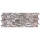 Silver Travertine 3D Ledger Panel 6"x24" – Honed Natural Wall Tile, Full Truckload Silver Travertine 3D Ledger Panel 6"x24" – Honed Natural Wall Tile, Full Truckload