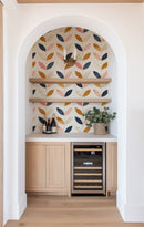 Boho Leaf Pattern Wallpaper Boho Leaf Pattern Wallpaper