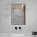 Zeek 24"x36" Backlit LED Rectangular Bathroom Wall Mirror MA2436 Zeek 24"x36" Backlit LED Rectangular Bathroom Wall Mirror MA2436