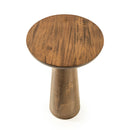 Solid Wood Handmade Design Coffee Table Made of Basswood - (W)14" (L)14" (H)21.5" Solid Wood Handmade Design Coffee Table Made of Basswood - (W)14" (L)14" (H)21.5"
