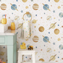 Celestial Space Wallpaper for Nursery Room Celestial Space Wallpaper for Nursery Room
