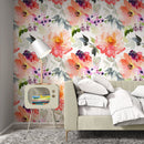 Watercolor Summer Flower Wallpaper Watercolor Summer Flower Wallpaper
