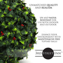 19" XL Holly Topiary Ball 19" XL Holly Topiary Ball
