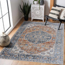 Rust Hiti Washable area rug - Clearance Rust Hiti Washable area rug - Clearance